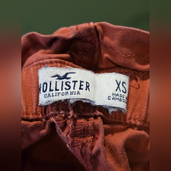 Hollister Rust Button-Front Women's Skirt - Picture 9 of 10